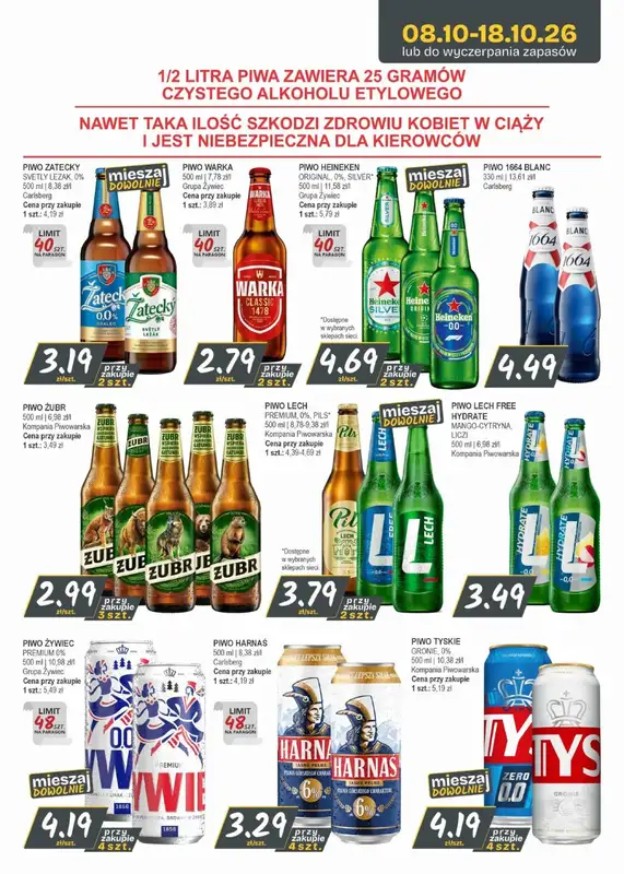 Słoneczko - gazetka promocyjna Gazetka od czwartku 08.10 do niedzieli 18.10 - strona 10