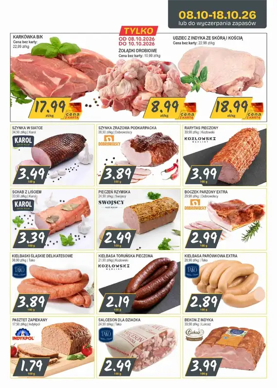 Słoneczko - gazetka promocyjna Gazetka od czwartku 08.10 do niedzieli 18.10 - strona 2
