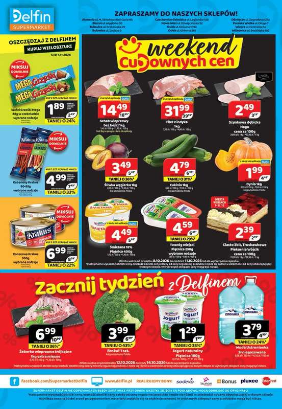 Delfin - gazetka promocyjna Gazetka od piątku 09.10 do niedzieli 18.10 - strona 8