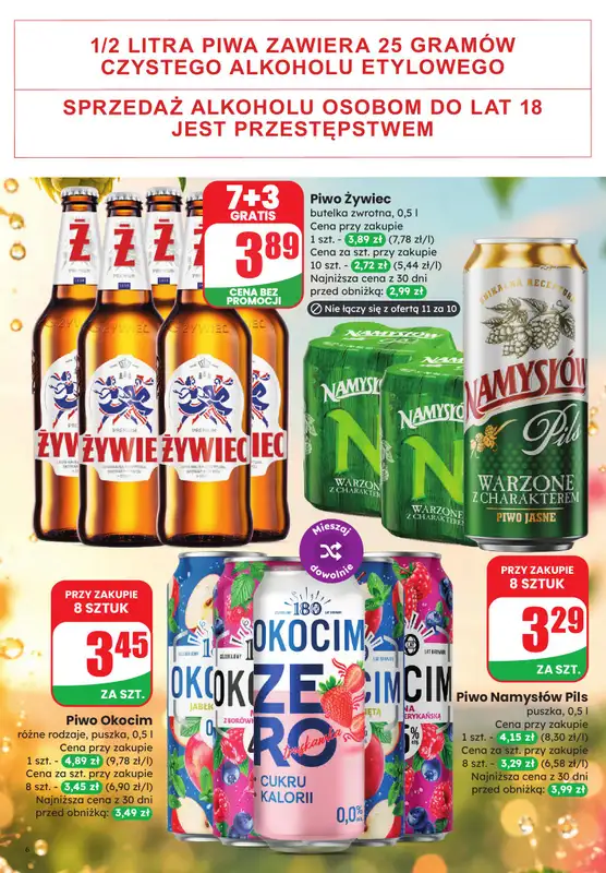 Dino - gazetka promocyjna Weekendowe okazje od piątku 09.10 do soboty 10.10 - strona 6