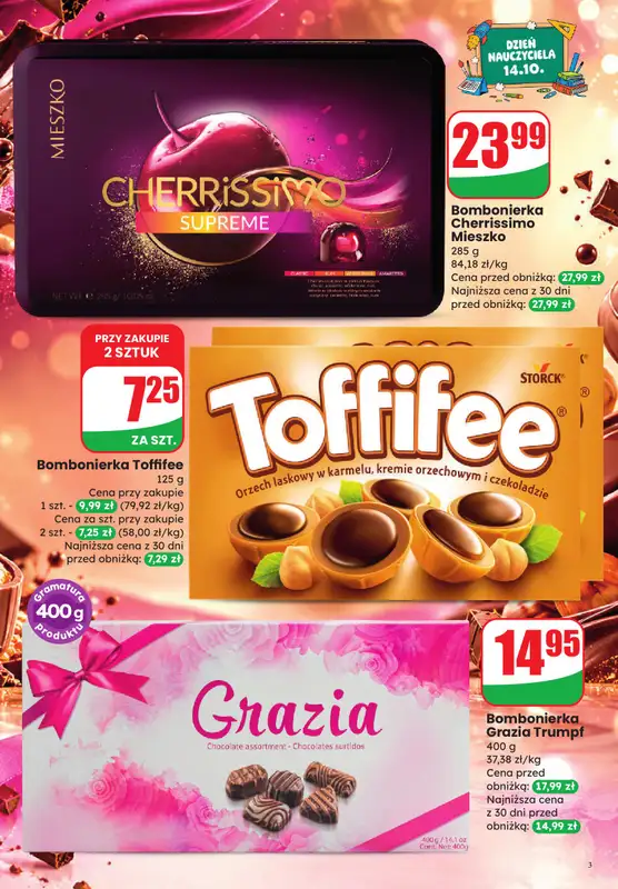 Dino - gazetka promocyjna Weekendowe okazje od piątku 09.10 do soboty 10.10 - strona 3