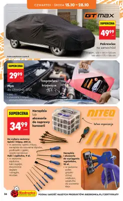 Biedronka - gazetka promocyjna Hity i inspiracje, od 10.10 od soboty 10.10 do środy 28.10 - strona 36