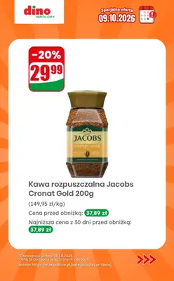 Dino - gazetka promocyjna Specjalna oferta na 09.10.2026 - promocje spoza gazetki od piątku 09.10 do piątku 09.10 - strona 3