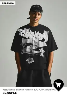 Bershka - gazetka promocyjna Koszulki męskie od 55,90 PLN od soboty 10.10  - strona 2