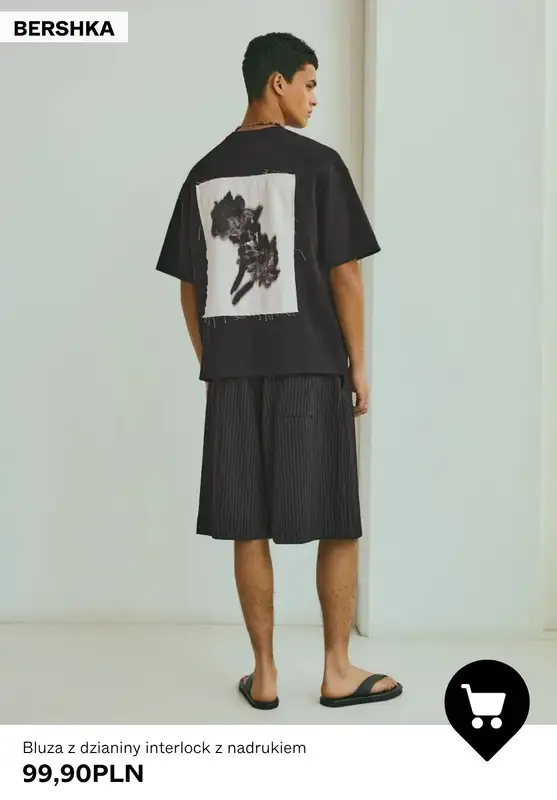 Bershka - gazetka promocyjna Koszulki męskie od 55,90 PLN od soboty 10.10  - strona 5