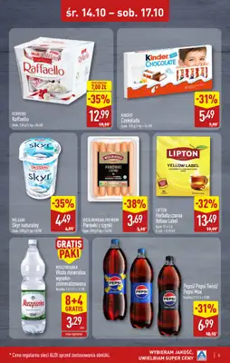 Aldi - gazetka promocyjna Warszawa, ul. Orzechowa 37, WIELKIE OTWARCIE już w ŚRODĘ 14.10! od środy 14.10 do soboty 17.10 - strona 5