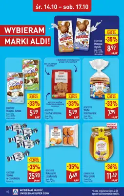 Aldi - gazetka promocyjna Warszawa, ul. Orzechowa 37, WIELKIE OTWARCIE już w ŚRODĘ 14.10! od środy 14.10 do soboty 17.10 - strona 10