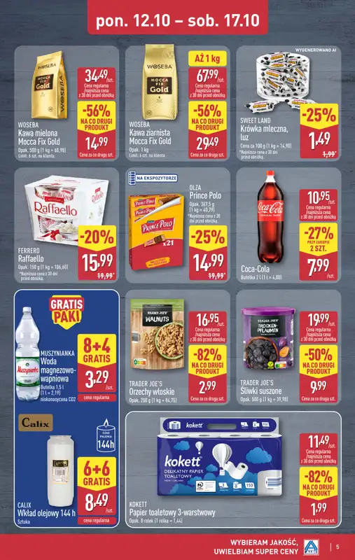 Aldi - gazetka promocyjna Weekend super cen w Aldi! od czwartku 15.10 do soboty 17.10 - strona 5