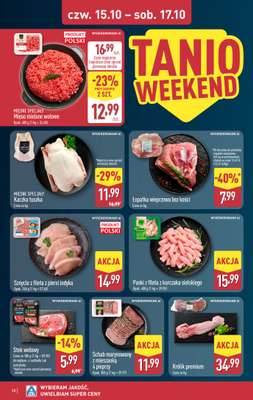 Aldi - gazetka promocyjna Weekend super cen w Aldi! od czwartku 15.10 do soboty 17.10 - strona 10