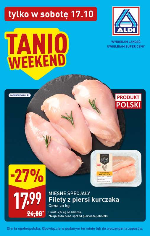 Aldi - gazetka promocyjna Najlepsze oferty na sobotę w Aldi! od soboty 17.10 do soboty 17.10 - strona 3