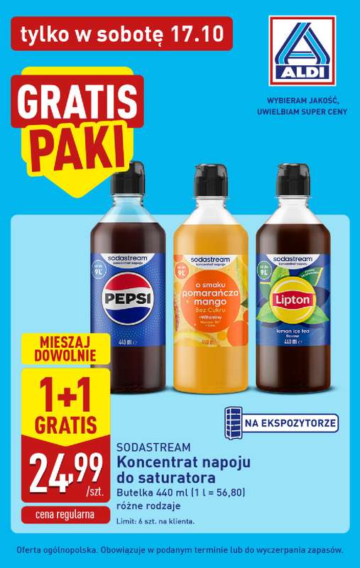 Aldi - gazetka promocyjna Najlepsze oferty na sobotę w Aldi! od soboty 17.10 do soboty 17.10 - strona 4