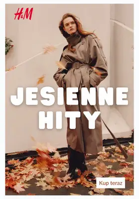 H&M - gazetka promocyjna Jesienne hity - kolekcja damska od piątku 09.10 