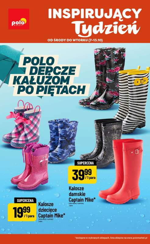 POLOmarket - gazetka promocyjna Inspirujący tydzień od środy 07.10 do wtorku 13.10