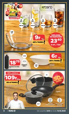 Netto - gazetka promocyjna Urodzinowe inspiracje tygodnia od czwartku 08.10 do środy 14.10 - strona 2