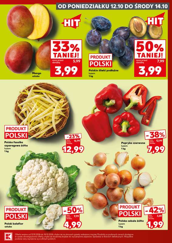 Kaufland - gazetka promocyjna Mocny Start od poniedziałku 12.10 do środy 14.10 - strona 3