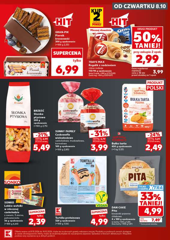 Kaufland - gazetka promocyjna Mocny Start od poniedziałku 12.10 do środy 14.10 - strona 15