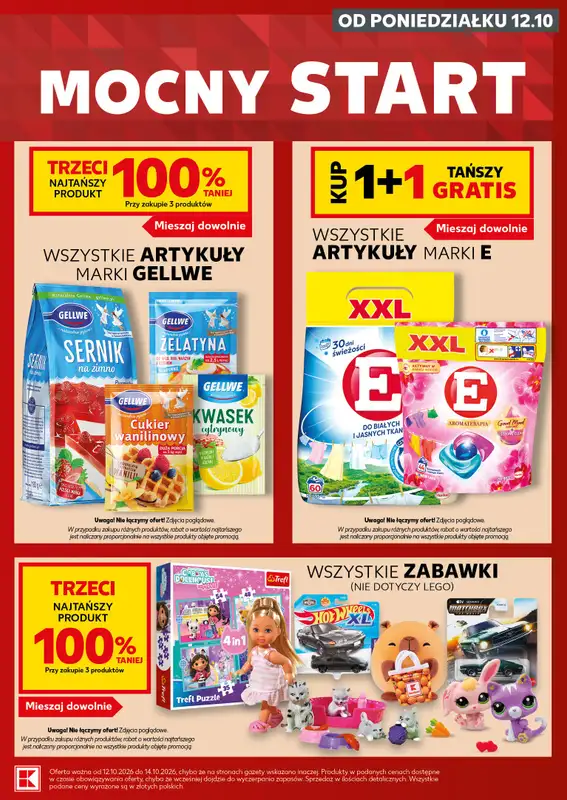 Kaufland - gazetka promocyjna Mocny Start od poniedziałku 12.10 do środy 14.10 - strona 7