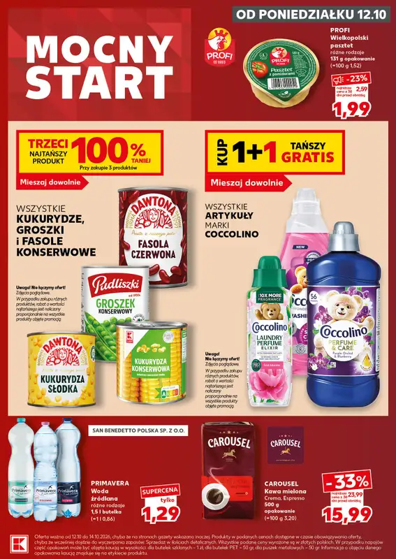 Kaufland - gazetka promocyjna Mocny Start od poniedziałku 12.10 do środy 14.10 - strona 5