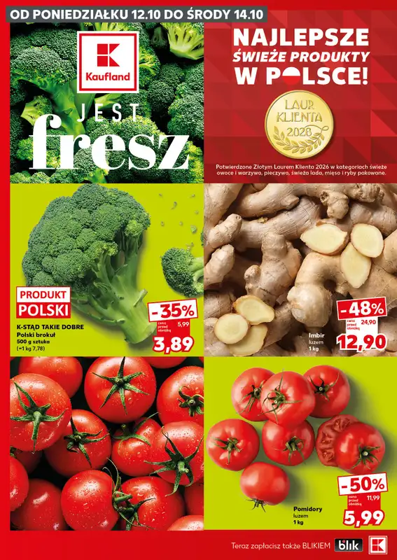 Kaufland - gazetka promocyjna Mocny Start od poniedziałku 12.10 do środy 14.10 - strona 2