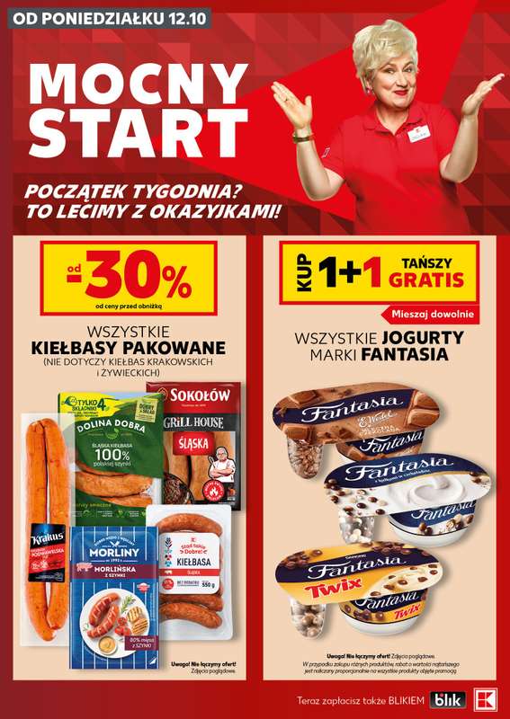 Kaufland - gazetka promocyjna Mocny Start od poniedziałku 12.10 do środy 14.10 - strona 6