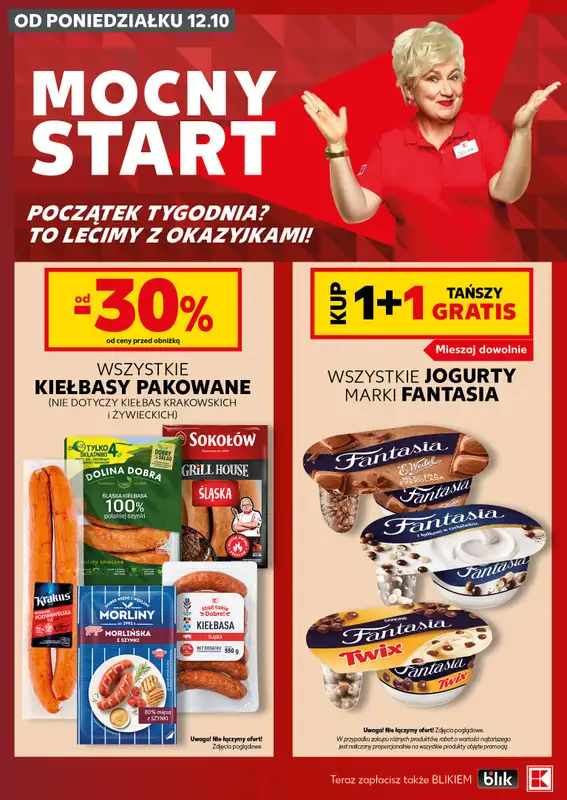 Kaufland - gazetka promocyjna Mocny Start od poniedziałku 12.10 do środy 14.10 - strona 6