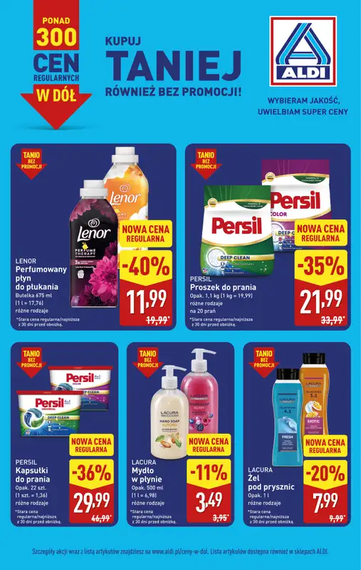 Aldi - gazetka promocyjna Stała obniżka cen! od poniedziałku 12.10 do soboty 17.10 - strona 4
