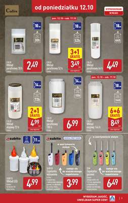 Aldi - gazetka promocyjna Światełko pamięci od poniedziałku 12.10 do soboty 17.10 - strona 9