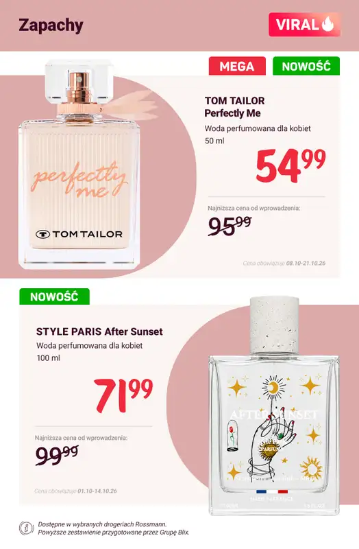 Rossmann - gazetka promocyjna HITY Internetu! od soboty 10.10 do środy 21.10 - strona 6