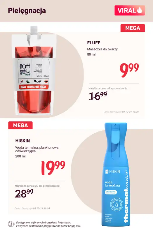Rossmann - gazetka promocyjna HITY Internetu! od soboty 10.10 do środy 21.10 - strona 9