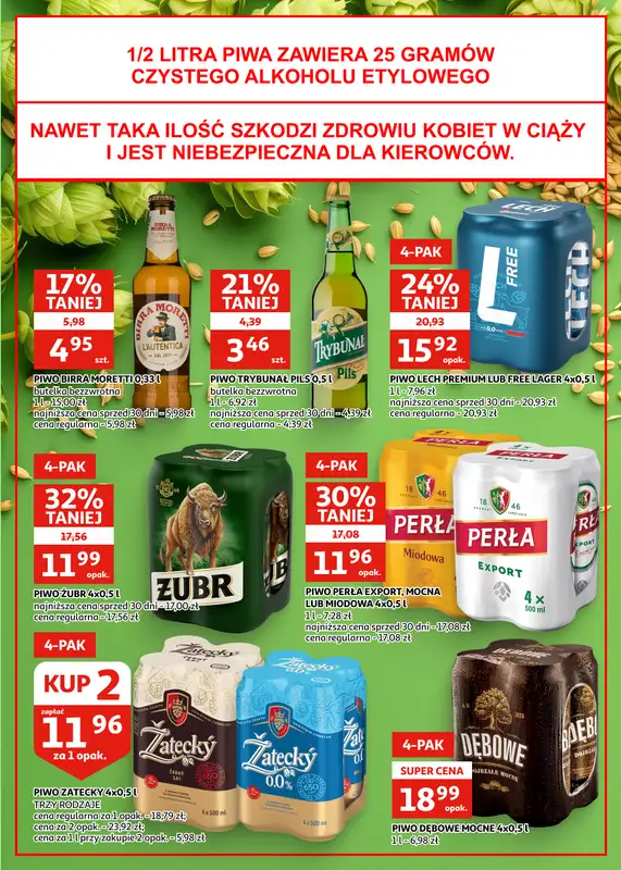Auchan - gazetka promocyjna Gazetka Zielona Góra I Nasza produkcja, Twój ulubiony smak od środy 07.10 do wtorku 20.10 - strona 20