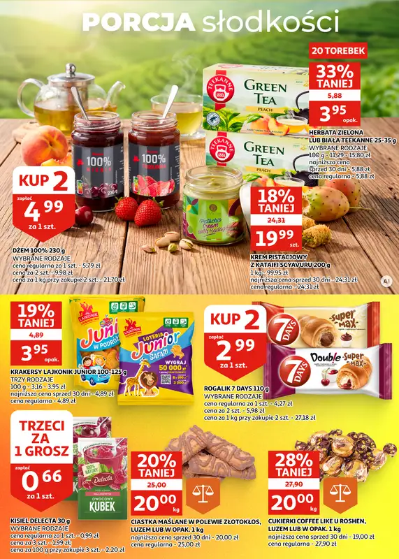 Auchan - gazetka promocyjna Gazetka Zielona Góra I Nasza produkcja, Twój ulubiony smak od środy 07.10 do wtorku 20.10 - strona 16