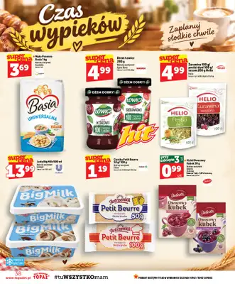 TOPAZ - gazetka promocyjna Gazetka od czwartku 15.10 do środy 21.10 - strona 38