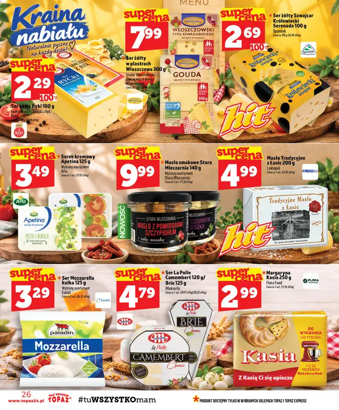 TOPAZ - gazetka promocyjna Gazetka od czwartku 15.10 do środy 21.10 - strona 26