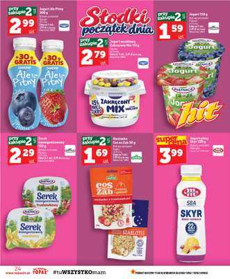 TOPAZ - gazetka promocyjna Gazetka od czwartku 15.10 do środy 21.10 - strona 24
