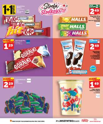 TOPAZ - gazetka promocyjna Gazetka od czwartku 15.10 do środy 21.10 - strona 35