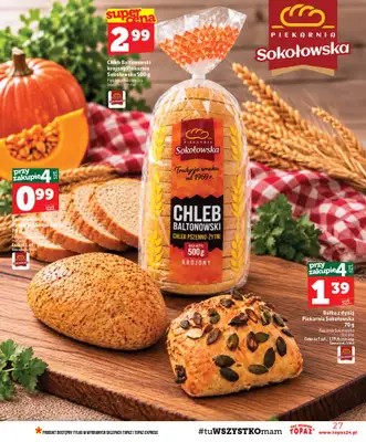 TOPAZ - gazetka promocyjna Gazetka od czwartku 15.10 do środy 21.10 - strona 27