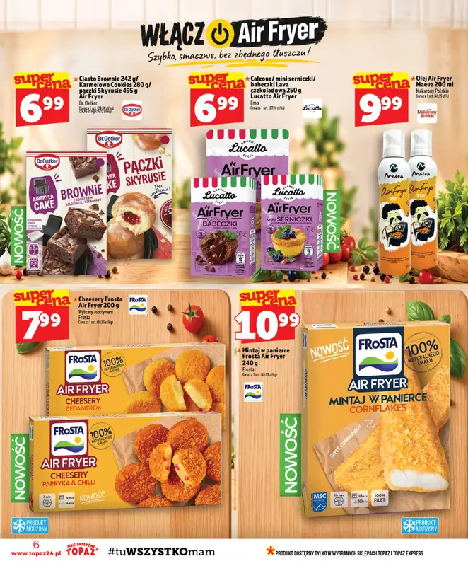 TOPAZ - gazetka promocyjna Gazetka od czwartku 15.10 do środy 21.10 - strona 6