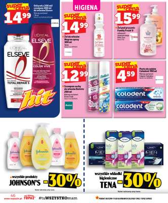 TOPAZ - gazetka promocyjna Gazetka od czwartku 15.10 do środy 21.10 - strona 46