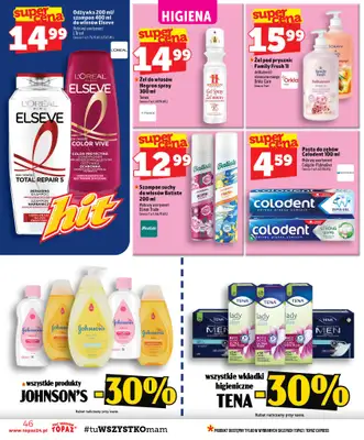 TOPAZ - gazetka promocyjna Gazetka od czwartku 15.10 do środy 21.10 - strona 46