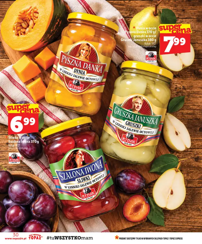 TOPAZ - gazetka promocyjna Gazetka od czwartku 15.10 do środy 21.10 - strona 30