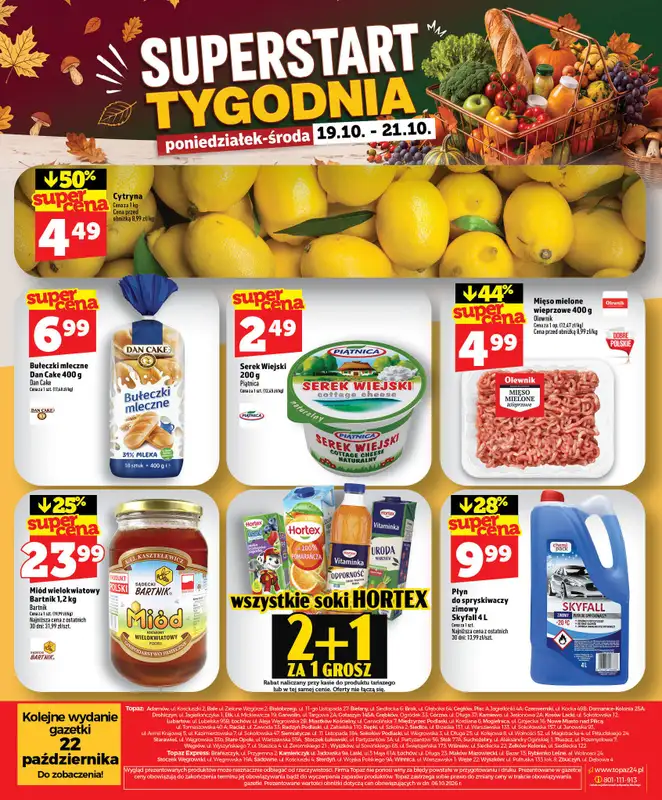TOPAZ - gazetka promocyjna Gazetka od czwartku 15.10 do środy 21.10 - strona 60
