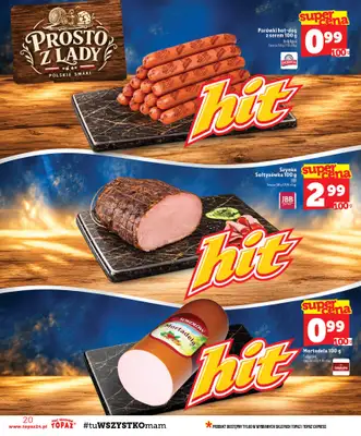 TOPAZ - gazetka promocyjna Gazetka od czwartku 15.10 do środy 21.10 - strona 20