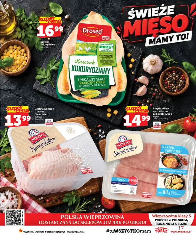 TOPAZ - gazetka promocyjna Gazetka od czwartku 15.10 do środy 21.10 - strona 17