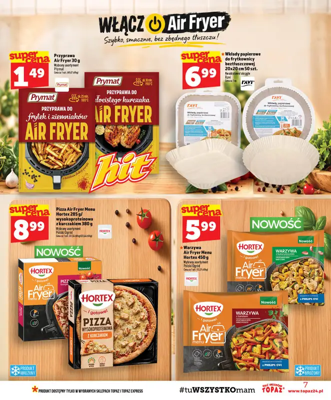 TOPAZ - gazetka promocyjna Gazetka od czwartku 15.10 do środy 21.10 - strona 7