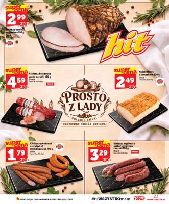 TOPAZ - gazetka promocyjna Gazetka od czwartku 15.10 do środy 21.10 - strona 23