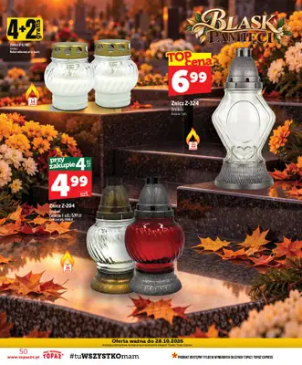 TOPAZ - gazetka promocyjna Gazetka od czwartku 15.10 do środy 21.10 - strona 50