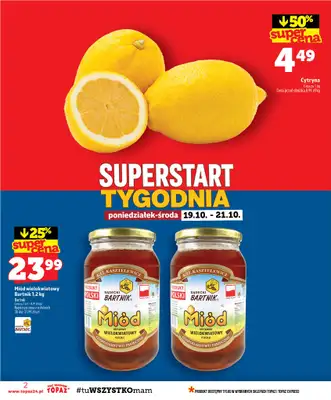 TOPAZ - gazetka promocyjna Gazetka od czwartku 15.10 do środy 21.10 - strona 2
