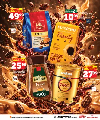 TOPAZ - gazetka promocyjna Gazetka od czwartku 15.10 do środy 21.10 - strona 45