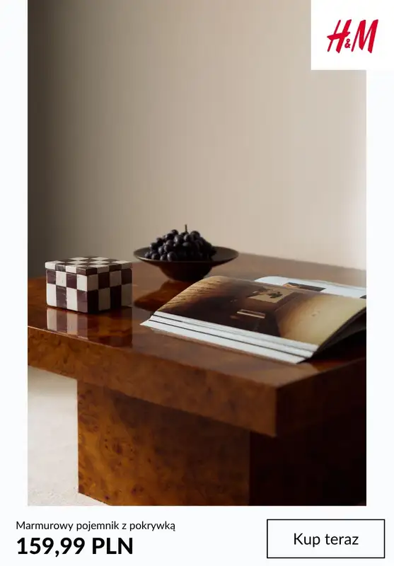 H&M - gazetka promocyjna HOME: dekoracje od soboty 10.10  - strona 5