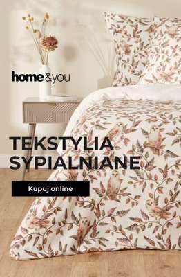 home&you - gazetka promocyjna Tekstylia sypialniane od piątku 09.10 do niedzieli 18.10